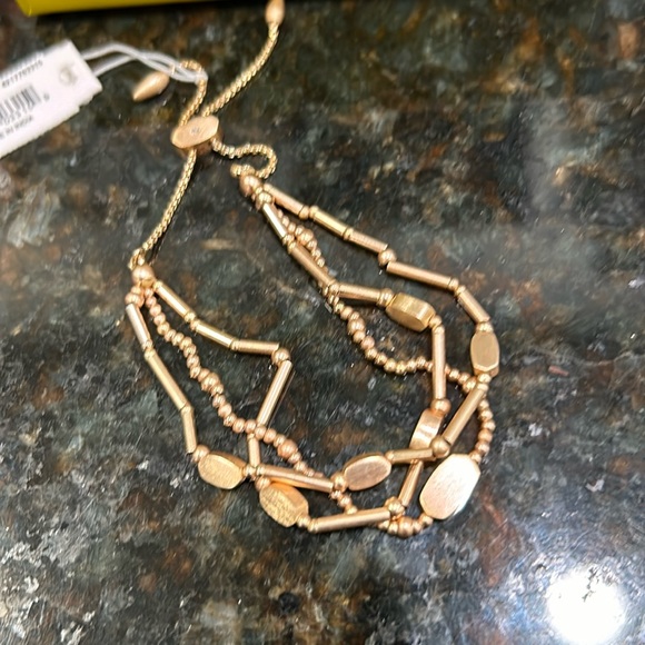 Kendra Scott rose gold bracelet new with tags - Picture 1 of 4